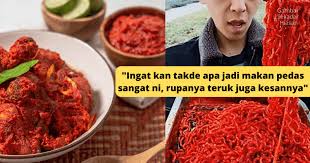 Kita tengok dari jauh pun dah boleh rasa kepedasannya kan. Suka Makan Pedas Ini Kesan Bahaya Pada Tubuh Yang Wajib Tahu Kebaikannya Juga