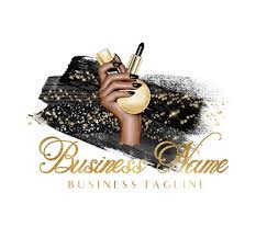 Black And Gold Makeup Logo Beauty Logo Makeup Logo Makeup Artist Logo Logo Makeup Makeup Boutique Logo Black Gold Logo In 2020 Makeup Artist Logo Makeup Logo Design Beauty Logo Makeup