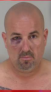 Red, white, black and blue