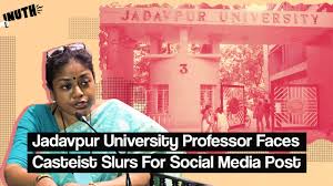 Home > entertainment > television > #arrestyuvikachaudhary trends, actress apologizes for using casteist slur. Jadavpur University Professor Faces Casteist Slurs For Social Media Post Youtube