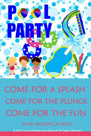 300 Pool Birthday Party Ideas Pool Birthday Party Pool Birthday Party