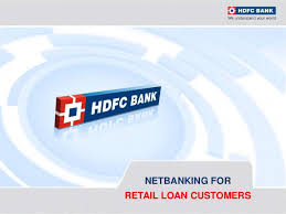 Idfc first bank offers a comprehensive range of internet banking services including online fund transfer, online bill pay, statement download and more. Hdfc Bank Netbanking For Retail Loan Customers