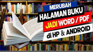 Jika iya, maka tak ada salahnya untuk membuat perpustakaan mini di rumah sendiri. Cara Merubah Teks Gambar Ke Word Pdf Di Hp Android Youtube