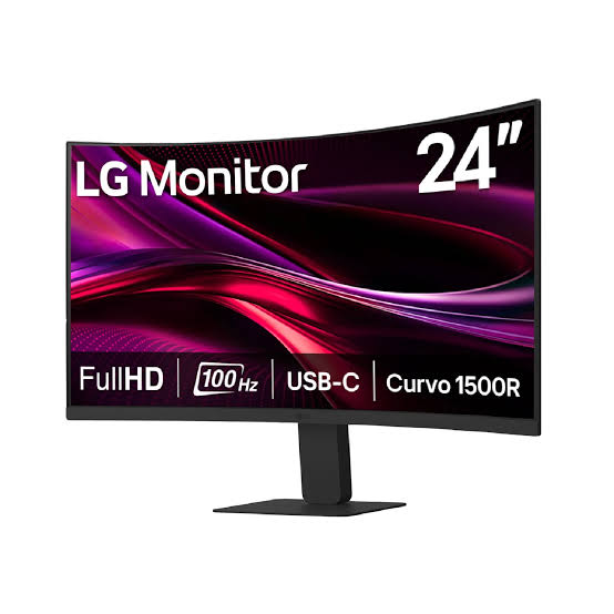 MONITOR LG 24U421A-B 24" CURVO FHD 100HZ 5MS USB-C