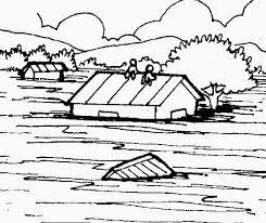 Download gambar sketsa bencana alam banjir | sketsabaru. Mewarnai Gambar Rumah Kebanjiran Mewarnai Cerita Terbaru Lucu Sedih Humor Kocak Romantis