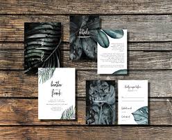 Black And Green Wedding Invitations Printable Wedding Invitation Set Greenery Wedding Invitation Etsy Wedding Invitation Trends Palm Tree Wedding Invitations Greenery Wedding Invitations