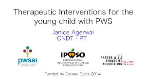 Early Years Prader Willi Syndrome Association Nz