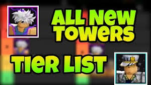 Smite tier list ranking meaning: All New Towers Tier List Ultimate Tower Defense Update 17 New Towers Tier List Youtube