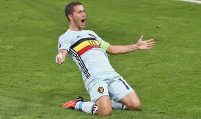 Eden hazard picks his favourite #ucl goals, including a golazo from his current real madrid coach! Hungary 0 Belgium 4 Hazard Shines As Red Devils Book Euro 2016 Quarter Final Spot Euro 2016 Sport Express Co Uk