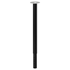 To make metal table legs taller. Olov Black Leg Adjustable Ikea