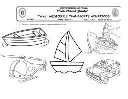 Medios transporte para colorear, medios de transporte para pintar, dibujos para colorear de trenes, aviones, bicicletas, motos, coches, helicópteros. 15 Tarea Maritimo