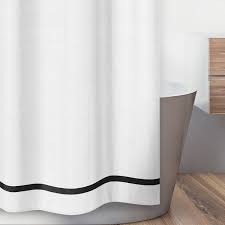 Shop thousands of high quality brown shower curtains designed and sold by independent artists. Sweet Jojo Designs White And Black Hotel Shower Curtain Overstock 7605147