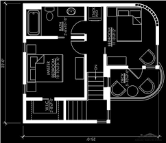 فيلا مودرن صغيرة المساحة تصميم اوربي بسيط Design Layout Floor Plans
