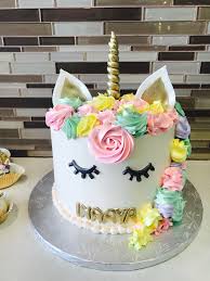This unicorn cake is a mystical and magical showstopper! Unicorn Theme Birthday Cake Novocom Top