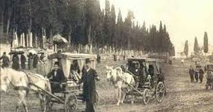 Karacaahmet Mezarligi Uskudar Yolu Ve Faytonculari Istanbul Fotografcilik Resim