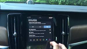 How To Turn On Interior Ambient Mood Lights In Your 2016 Newer Volvo S90 Xc90 Or V90 Youtube