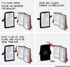12 Funny Cartoons You Ll Understand If You Read Both Print Books And Ebooks Book Worms Book Lovers Book Humor