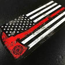 American fireman firefighter carrying fire hose usa flag circle retro. American Flag Firefighter Flag Thin Red Line Firefighter Decor Firefighter American Firefighter