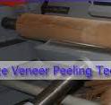 Automatic face veneer spindle peeling line,Wood log spindle ...