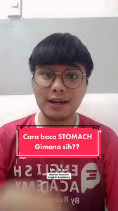 Belajar Pengucapan Bahasa Inggris dengan Mr. Brian