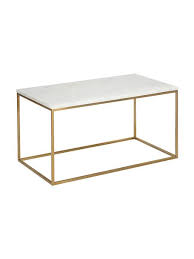 Beistelltisch couchtisch glas platte oval marmor fuß. Couchtische In Gold Online Kaufen Bestseller Westwingnow