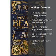 Fantastic Beasts and Where to Find Them: The Original Screenplay,  (Hardcover) - Walmart.com