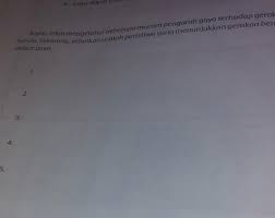 Kamu Telah Mengetahui Beberapa Macam Pengaruh Gaya Terhadap Gerakan Benda Sekarang Sebutkan Brainly Co Id