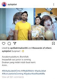 Nur suhada ayda jebat (lahir 17 mac 1992) ialah seorang penyanyi dan pelakon wanita malaysia. Ayda Jebat