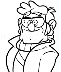 Ford Pines Drawing Tutorial Step By Step Drawing Guide By Dawn Dragoart Com