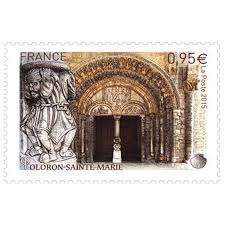 2015 Oloron Sainte Marie Wikitimbres Timbres De France Timbre Monuments