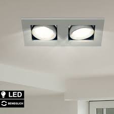 Für den einbau reicht e. Etc Shop Led Einbaustrahler Decken Strahler Einbau Leuchten Schwenkbar Wohn Zimmer Alu Lampen Im Set Inkl Led Leuchtmittel Online Kaufen Otto