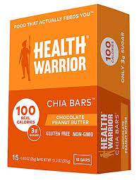 Valid only within the 48 contiguous u.s. Health Warrior Chia Bars Gluten Free Vegan Chocolate Peanut Butter 15 Bars Vitacost