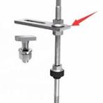 Solar Panel Structure Adapter Plate for Hanger Bolt Solar Mounting System  Metal Wood Steel Roof