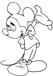 Mickey mouse dikenal dengan pakaian khasnya yaitu sarung tangan putih, sepatu kuning, dan celana merah. Outline Pictures Of Mickey Mouse Novocom Top