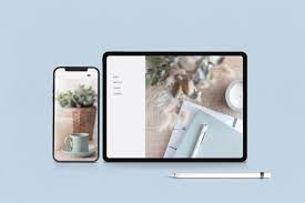 Multi Device Mockup By Graphicbars Presentation In 2020 Website Mockup Computer Mockup Colorful Backgrounds