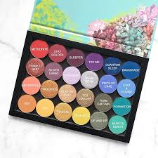 Seeing Colourpopcosmetics Newest Single Eyeshadow Palettes Had Me Itching To Share My Own Rainbow Palette Th Eyeshadow Rainbow Palette Single Eyeshadow