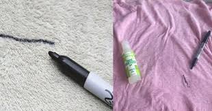 Cara Bersihkan Dakwat Permenant Marker Pada Kain Perabot Kulit Dinding Dan Karpet Vanilla Kismis