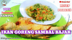 Check spelling or type a new query. Resep Ikan Goreng Sambal Bajak Sederhana Dan Rasanya Nampol Youtube