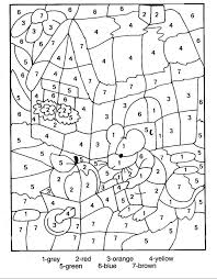 These hard color by number worksheets are designed in a way that it will challenge your carefulness and concentration in coloring. Coloring Pages Color By Number Hard