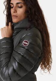 Giacca Colmar Donna Colmar Piumino Opaco Giacca Colmar Piumino Donna Verde  Hood Colmar Piumino Verde Colmar