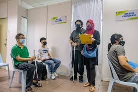 It provides services that help the blind and prevent the tragedy of avoidable blindness. Covid 19 With A Record 117 563 Jabs Given In A Day Yesterday Malaysia S Vaccination Drive Moves Into High Gear Malaysia Malay Mail