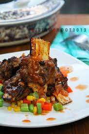 Chef By Accident Iga Bakar Bumbu Bbq Ide Makanan Makanan Dan Minuman Resep Masakan