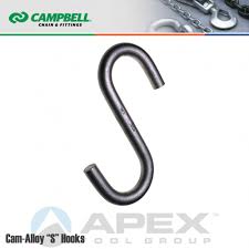 Extra large s hooks & industrial air tools. Campbell 5610605 3 8 In Cam Alloy S Hook Grade 80 Bright