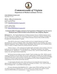 We did not find results for: Commonwealth Of Virginia Department Of Medical Assistance Services