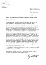 Lettre De Motivation Chef De Caisse Modele De Lettre