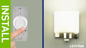 Leviton sureslide 6674 wiring diagram. How To Install A Leviton Rnl06 And Rdl06 Trimatron Rotary Dimmer Youtube