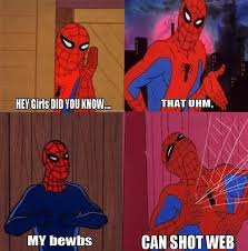 20 Hilarious 60s Spiderman Memes Smosh Spiderman Funny Memes Hilarious