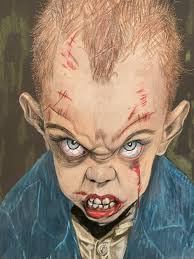 Heartbreaking... Artist: Dean Bryant from the children's book: "Teddy Bear  of Bumpkin Hollow“ (1959)