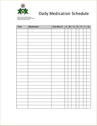 medication chart template free download bismi