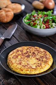 Tortilla De Patatas Spanish Omelette Tortilla Espanola Recipe Traditional Spanish Recipes Spanish Tortilla Recipe Parmesan Potato Stacks